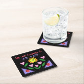 私の愛の言語は播種されている – Sew スクエアペーパーコースター (インサイチュ)