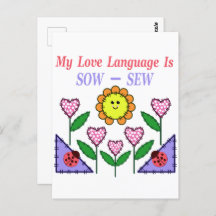 私の愛の言語は播種されている – Sew