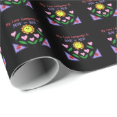 私の愛の言語は播種されている – Sew ラッピングペーパー (ロールコーナー)