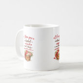 私の愛はバスhel分とぺっく分 コーヒーマグカップ (正面左)