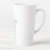 私の愛はポケットに収まる カフェラテマグ (右)