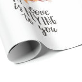 私の愛は君に飛んでいるある ラッピングペーパー (ロールコーナー)