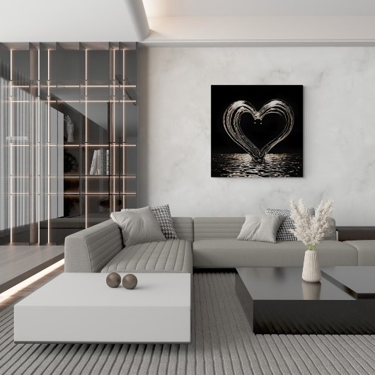 私の愛は深い キャンバスプリント