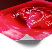 私の愛は赤いバラのようなもの ポスター (角)