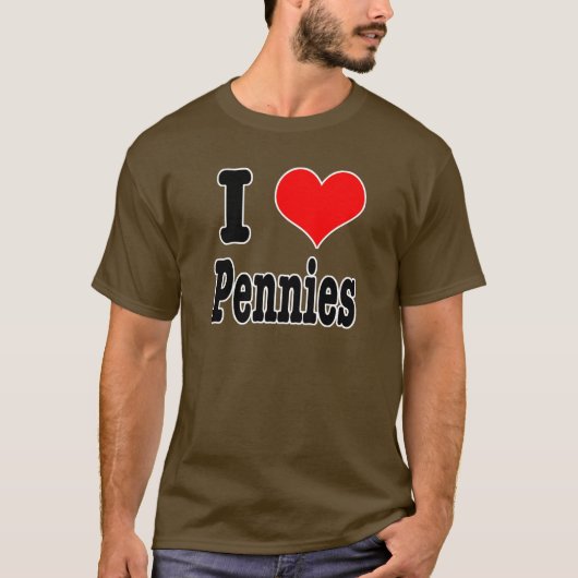 私の愛は1セント Tシャツ (正面)