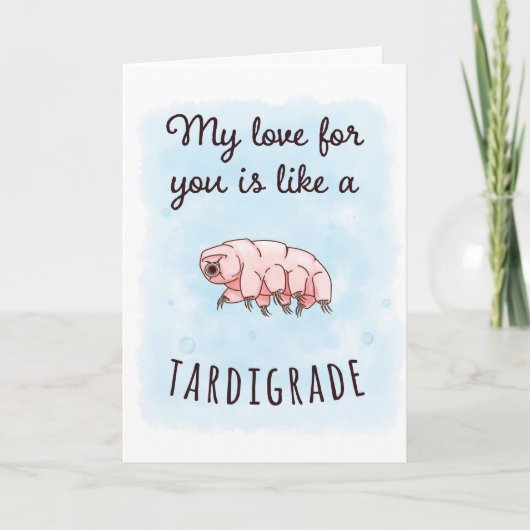 私の愛はtardigradeのようです カード (正面)