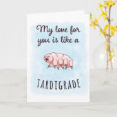 私の愛はtardigradeのようです カード (黄色い花)