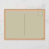 私の愛への手紙ゴールドフィンチピンクのバラの手書き シーズンポストカード (裏面)