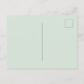 私の愛をアトランタで発見USAバレンタインデー ポストカード (裏面)