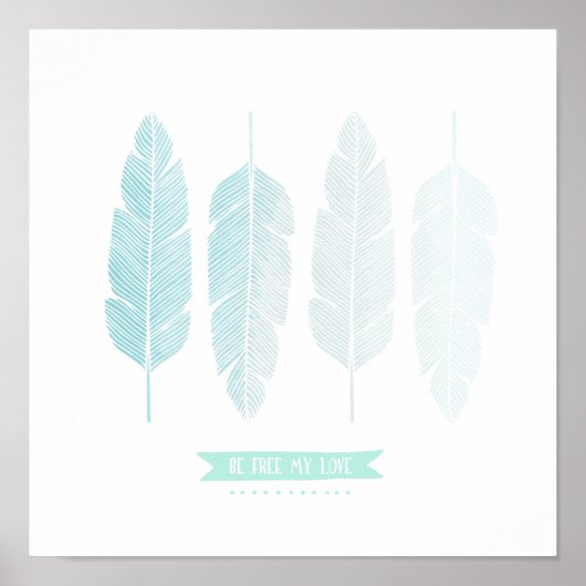 私の愛を自由に。子供部屋装飾 ポスター (正面)