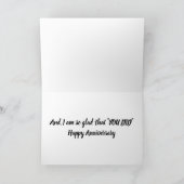 私の愛を込めて、私はあなたを願う**幸せな記念日** シーズンカード (内部)