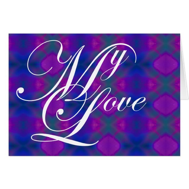 私の愛カード (正面横)