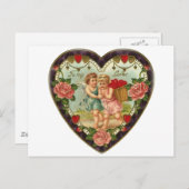 私の愛ビクトリアンにバレンタインII シーズンポストカード (正面/裏面)