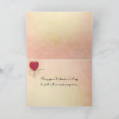 私の愛ヴィンテージのバレンタインデーカードに シーズンカード (内部)