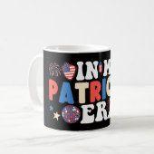 私の愛国時代おもしろいの7月4日に コーヒーマグカップ (正面左)