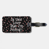 私の愛感じか？ラゲッジタグ ラゲッジタグ (裏面横)