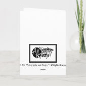 私の愛挨拶状に カード (裏面)