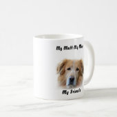 私の愛犬 私のマグカップ 私の友達 コーヒーマグカップ (正面右)
