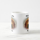 私の愛犬 私のマグカップ 私の友達 コーヒーマグカップ (中央)