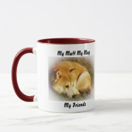 私の愛犬 私のマグカップ 私の友達 マグカップ