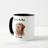 私の愛犬 私のマグカップ 私の友達 マグカップ (正面左)