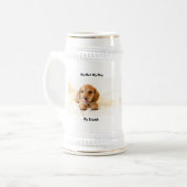 私の愛犬 私のマグ 私の友達 ビールジョッキ (正面左)