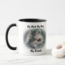 私の愛犬 私のマグ 私の友達