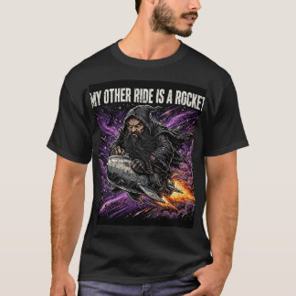 私の愛車はロケットです Tシャツ