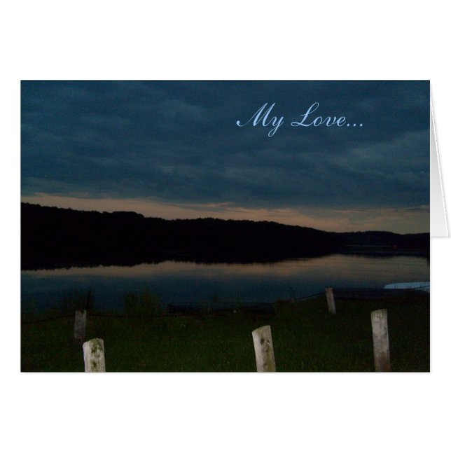 私の愛… カード (正面横)