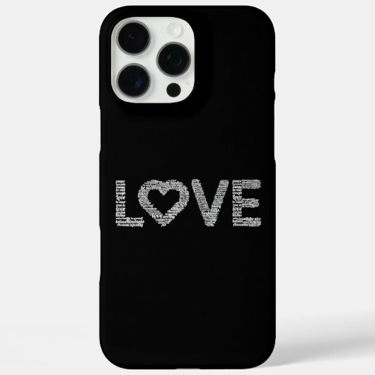 私の愛 Case-Mate iPhoneケース (裏面)