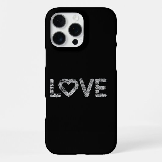 私の愛 iPhoneケース (裏面)