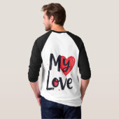 私の愛 Tシャツ (裏面フル)