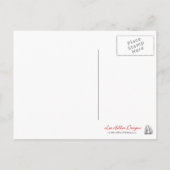 私の愛IIへのビクトリアンなバレンタイン シーズンポストカード (裏面)