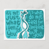 私の感じこと ポストカード (正面)