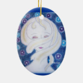 私の感じ宇宙楕円オーナメント セラミックオーナメント (裏面)