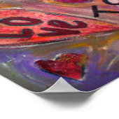 私の感じ美しいピンクがん天使 ポスター (角)