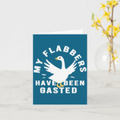 私の感嘆詞は苦悩に満ちたレトロなユーモアで疲弊している カード (黄色い花)