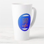 私の感情的なサポートコーヒー カフェラテマグ (右アングル)