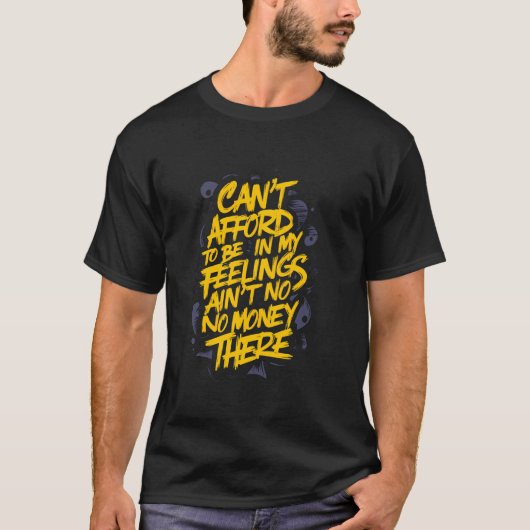私の感覚に入る余裕がない Tシャツ (正面)