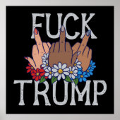 私の感覚ドナルドトランプ私たち統一されたが立つ ポスター (正面)