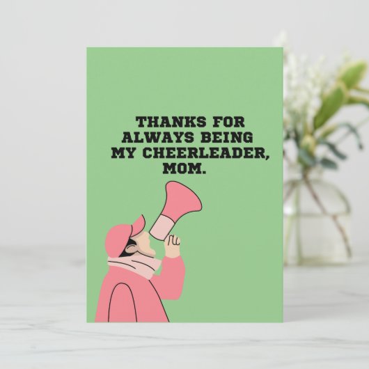 私の感謝していチアリーダーのママのカードになるために シーズンカード (スタンド正面)