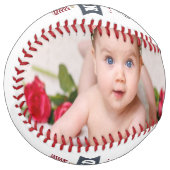 私の感謝していパパのために – 父の日パーソナライズされた ソフトボール (正面左)