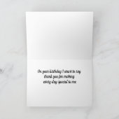 私の感謝してい友人としての誕生日の願い カード (内部)