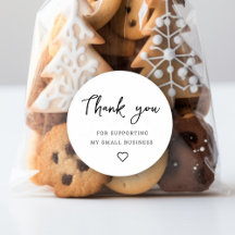 私の感謝してい小さなビジネスをサポートするために、ステッカー