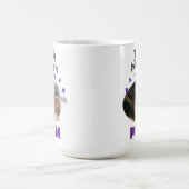 私の感謝してい母であることのための – カスタム2 Photo Collage コーヒーマグカップ (中央)