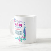 私の感謝してい母であることの母 コーヒーマグカップ (正面左)