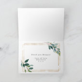 私の感謝してい花嫁カードである君に カード (内部)