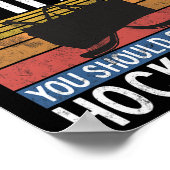 私の態度が嫌ならG Hocの臭いを嗅ぐべき ポスター (角)