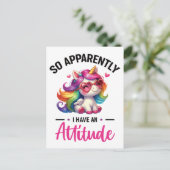 私の態度は甘い ポストカード (スタンド正面)