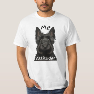 私の態度？スコティッシュテリア Tシャツ